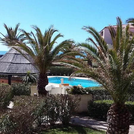 2 Pieces Vue Rochelongue Cap D'agde Apartament Agde